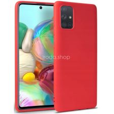 TokShop Samsung Galaxy M51 SM-M515F, Szilikon tok, prémium, piros tok és táska