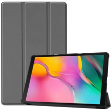 TokShop Samsung Galaxy Tab A7 10.4 (2020) SM-T500 / T505, mappa tok, Trifold, szürke tablet tok