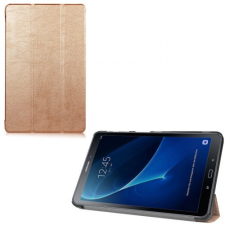 TokShop Samsung Galaxy Tab A 10.1 (2016) SM-T580 / T585, mappa tok, Trifold, vörösarany tablet tok