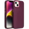 TokShop Xiaomi Redmi Note 13 4G, Szilikon tok, közepesen ütésálló, fémhatású kamera keret, Frame Case, lila