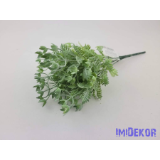  Tölcsér virágú hamvas 6 ágú műzöld csokor 30 cm - Zöld dekorációs kellék