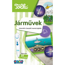 Tolki Tolki - Interaktív beszélő memóriajáték - Járművek memóriajáték