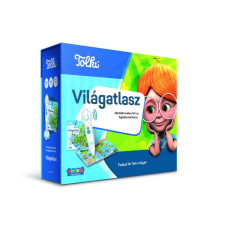 Tolki Világatlasz készlet - Interaktív foglalkoztató könyv - Tolki gyermek- és ifjúsági könyv