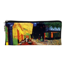 Tolltartó 19x1,5x9cm, polyester,Van Gogh:Kávéház éjjel tolltartó