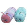  Tolltartó, cipzáras, szőrme-szilikon, EXACOMPTA "Caterpillar", vegyes színek