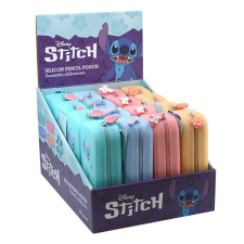 Tolltartó COOLPACK Lilo és Stitch szilikonos 18x6,5x5 cm pasztell mintás tolltartó