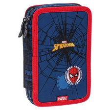  Tolltartó dupla rekeszes Play Spider-man Mouse 2 zippes töltött tolltartó