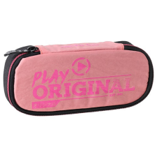  Tolltartó Play Tera rózsaszín 22x11x6 cm ovális tolltartó