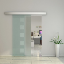 Tolóajtó üveg G43 savmart 205 cm x 95 cm építőanyag