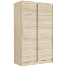  Tolóajtós gardróbszekrény VEGA IV. 120x200x60 - sonoma bútor