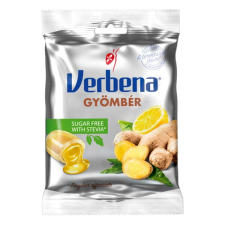  Töltött keménycukorka VERBENA gyömbér cukor nélküli 60g csokoládé és édesség