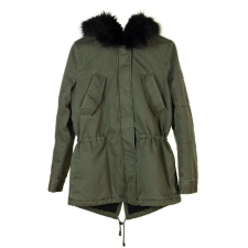 Tom Tailor sötétzöld, pamut női kabát – M női dzseki, kabát