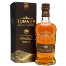 Tomatin Whisky 18 years Oloroso Sherry Cask 0,7l DD. whisky