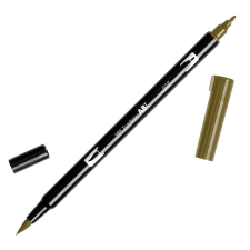 TOMBOW ABT Dual Brush Pen Kéthegyű filctoll - ABT-027 - dark ochre (1 db) filctoll, marker