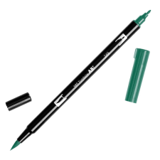 TOMBOW ABT Dual Brush Pen Kéthegyű filctoll - ABT-249 - hunter green (1 db) filctoll, marker