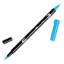 TOMBOW ABT Dual Brush Pen Kéthegyű filctoll - ABT-515 - light blue (1 db) filctoll, marker