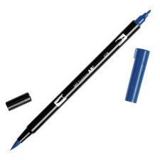 TOMBOW ABT Dual Brush Pen Kéthegyű filctoll - ABT-528 - navy blue (1 db) filctoll, marker
