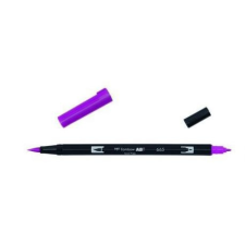 TOMBOW ABT Dual Brush Pen Kéthegyű filctoll - ABT-665 - purple (1 db) filctoll, marker