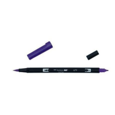 TOMBOW ABT Dual Brush Pen Kéthegyű filctoll - ABT-679 - dark plum (1 db) filctoll, marker