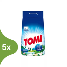 Tomi mosópor fehér ruhákhoz - 50 mosás 3kg (Karton - 5 db) tisztító- és takarítószer, higiénia