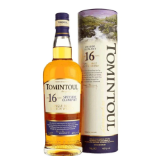  Tomintoul Whisky 16 years Single Malt Scotch 0,7l DD. whisky