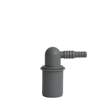  Tömlőcsatlakozás mosógéphez DN30 Plast Brno szürke UZ30RU0 szaniter