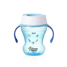 Tommee Tippee 360 fokos itatópohár 200ml türkiz/pink kulacs, kulacstartó
