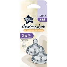 Tommee Tippee Anti-Colic Natural Start Etetőcumi, változó átfolyású, 0+ hó, 2 db cumi