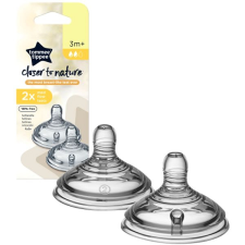 Tommee Tippee C2N ANTI-COLIC Natural Start, közepes folyású 3hó+, 2 db etetőcumi