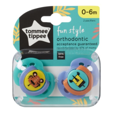  Tommee Tippee Fun Style játszócumi 0-6 hó 2 db cumi