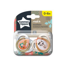 Tommee Tippee játszócumi Moda 2db 0-6hó lány cumi