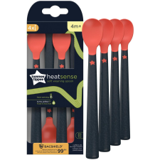 Tommee Tippee kanál hőérzékelővel 4m+, 4 db (5010415471888) tányér és evőeszköz