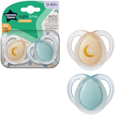 Tommee Tippee Night Time Cumi, 0-6 hó, 2 db cumi