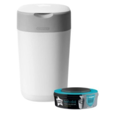 Tommee Tippee Sangenic Twist and Click pelenkacsomagoló vödör - fehér pelenkatartó vödör