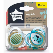 Tommee Tippee Tommee Tippee Moda játszócumi 2db 0-6hó - Boy cumi