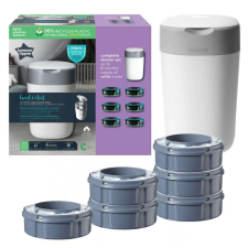 Tommee Tippee Twist&Click pelenkacsomagoló + 6 db utántöltő pelenkatartó vödör
