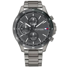  Tommy Hilfiger 1791719 férfi karóra, rozsdamentes acél, 46 mm, szürke karóra