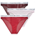 Tommy Hilfiger Bugyik 3 PACK MESH BIKINI X3 Sokszínű EU S