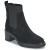 Tommy Hilfiger Csizmák FLAG MID HEEL SUEDE CHELSEA Fekete 39