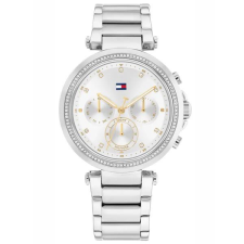  Tommy Hilfiger Emily női karóra, 38 mm, ezüst nemesacél, WR50 karóra