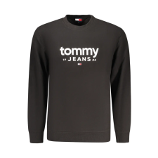 Tommy Hilfiger FÉRFI FEKETE CIPZÁROS PULÓVER férfi pulóver, kardigán