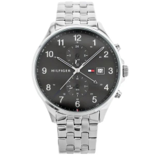  Tommy Hilfiger férfi karóra 44 mm rozsdamentes acél szíj, fekete számlap karóra
