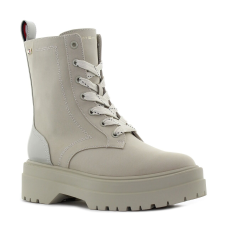 Tommy Hilfiger Flag bézs női bakancs Méret:39 női csizma, bakancs