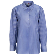 Tommy Hilfiger Ingek / Blúzok ESS POPLIN EASY FIT SHIRT Kék FR 38 blúz