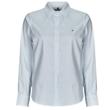 Tommy Hilfiger Ingek / Blúzok ESS POPLIN REGULAR SHIRT Kék FR 36 blúz