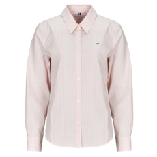 Tommy Hilfiger Ingek / Blúzok ESS POPLIN REGULAR SHIRT Rózsaszín FR 38
