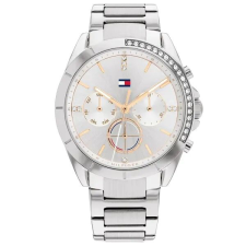  Tommy Hilfiger Kennedy női karóra, ezüst rozsdamentes acél, 41 mm karóra