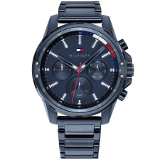 Tommy Hilfiger Mason 1791789 férfi karóra, kék acél szíj, kvarc karóra