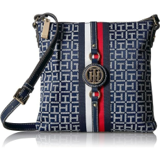  Tommy Hilfiger női Jaden Monogram kék crossbody táska