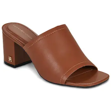 Tommy Hilfiger Papucsok TH BLOCK HEEL MULE LTH Barna 37 női papucs